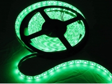 5M 5050 SMD Flexible LED Waterproof Strip Light 60 Leds Green Light
